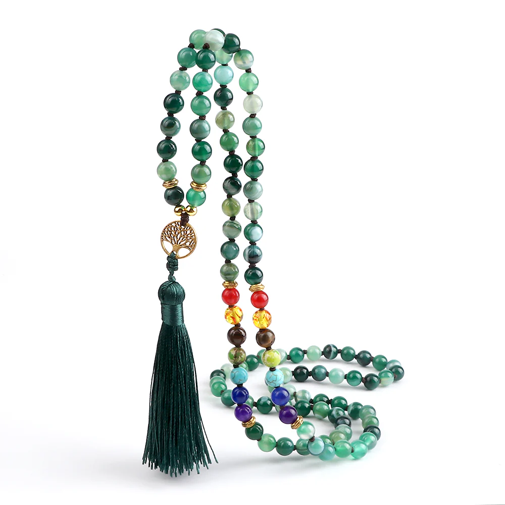 Collier Mala 108 perles pour la méditation – Image 4