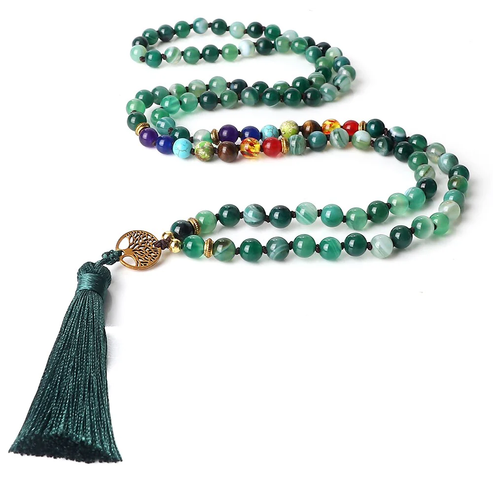 Collier Mala 108 perles pour la méditation – Image 3