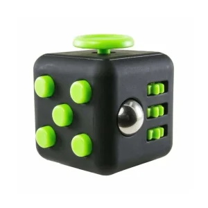 Fidget Cube Noir et Vert